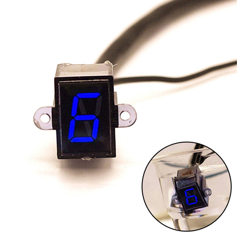 Motorcycle Gear Ratio - Vites Debriyaj Kolu için LED Ekranlı