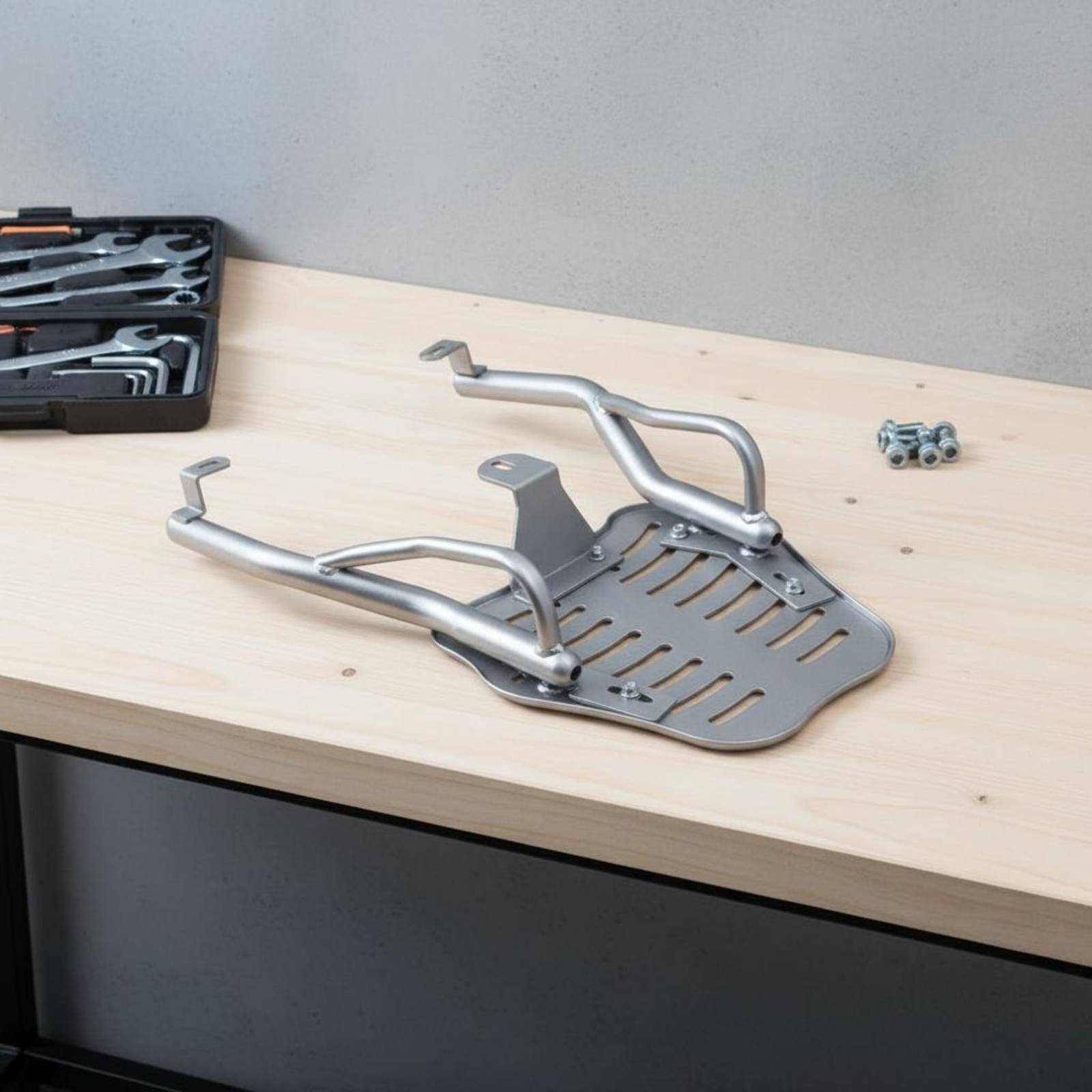 Motorcycle Gear Rack - Motosiklet Saklama Kutusu Braketi Kalınlaştırılmış Malzeme