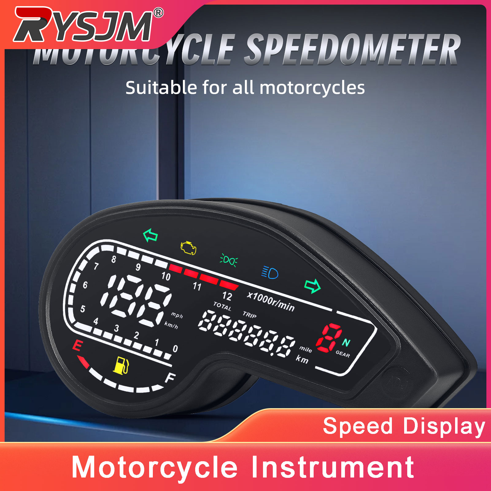 Motorcycle Gear And Accessories - Honda XR150 XR150 Motosiklet LED Dijital