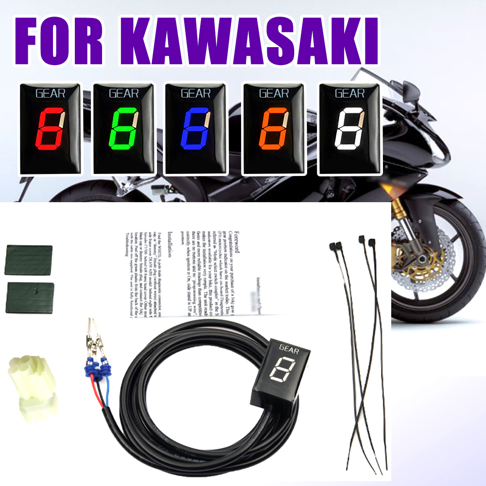Motorcycle Gear Ratio - Dişli göstergesi Kawasaki ZX6R ZX10R Versys