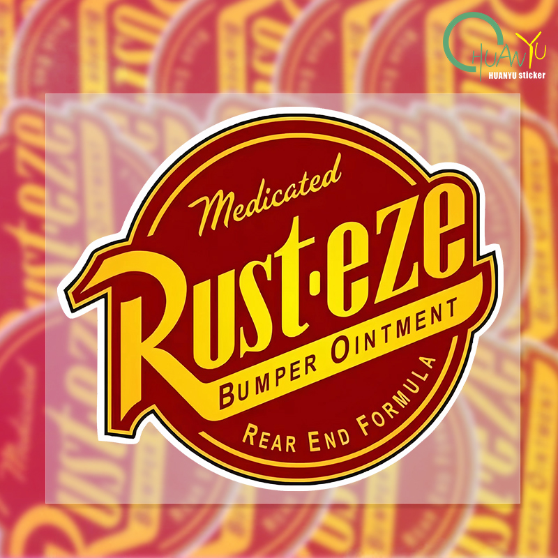 Motorcycle Gear Outlet - Yaratıcı RUSTEZE Araba Sticker Aksesuarları Vinil