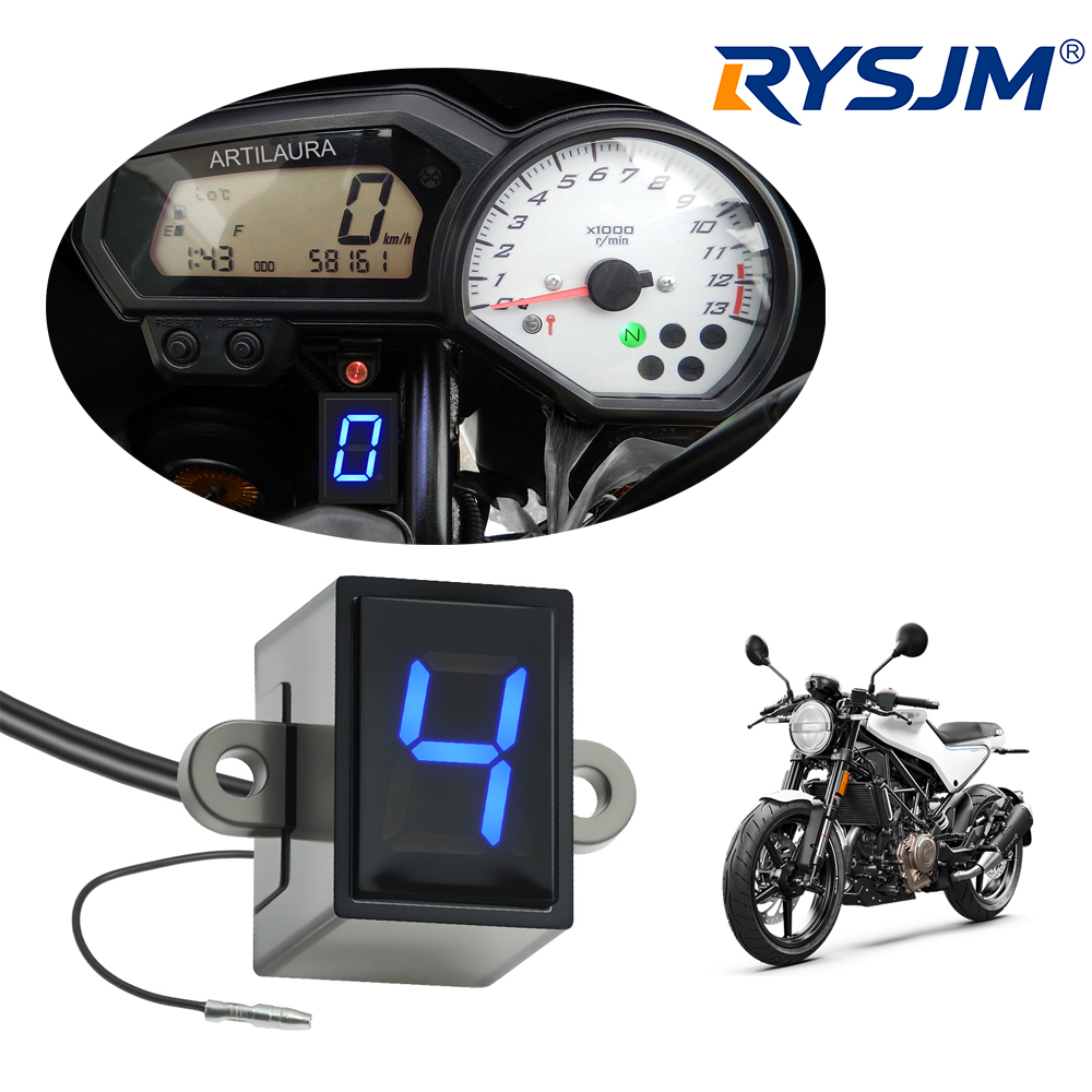 Motorcycle Gear Ratio - Süper 6 Vites Göstergeli Evrensel Motosiklet