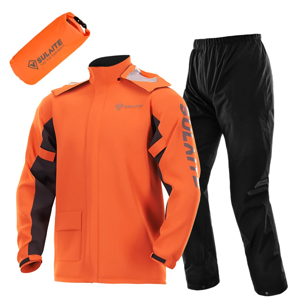Motorcycle Gear Rain - Motosiklet Yağmurluk Takımı Hafif Sürüş Yağmurluğu