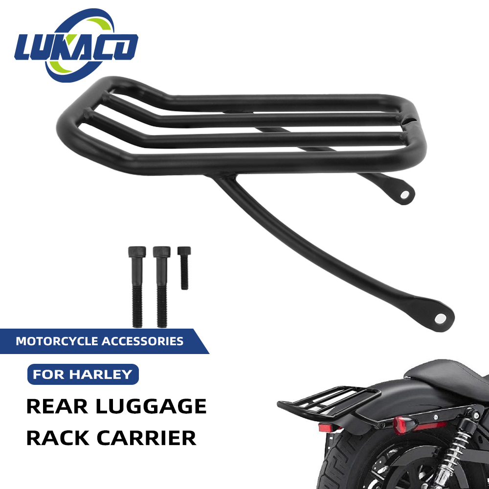 Siyah motosiklet demir yolcu s - Motorcycle Gear Rack incelemesi ve fiyatı