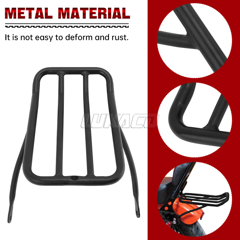 Siyah motosiklet demir yolcu s - Motorcycle Gear Rack incelemesi ve fiyatı