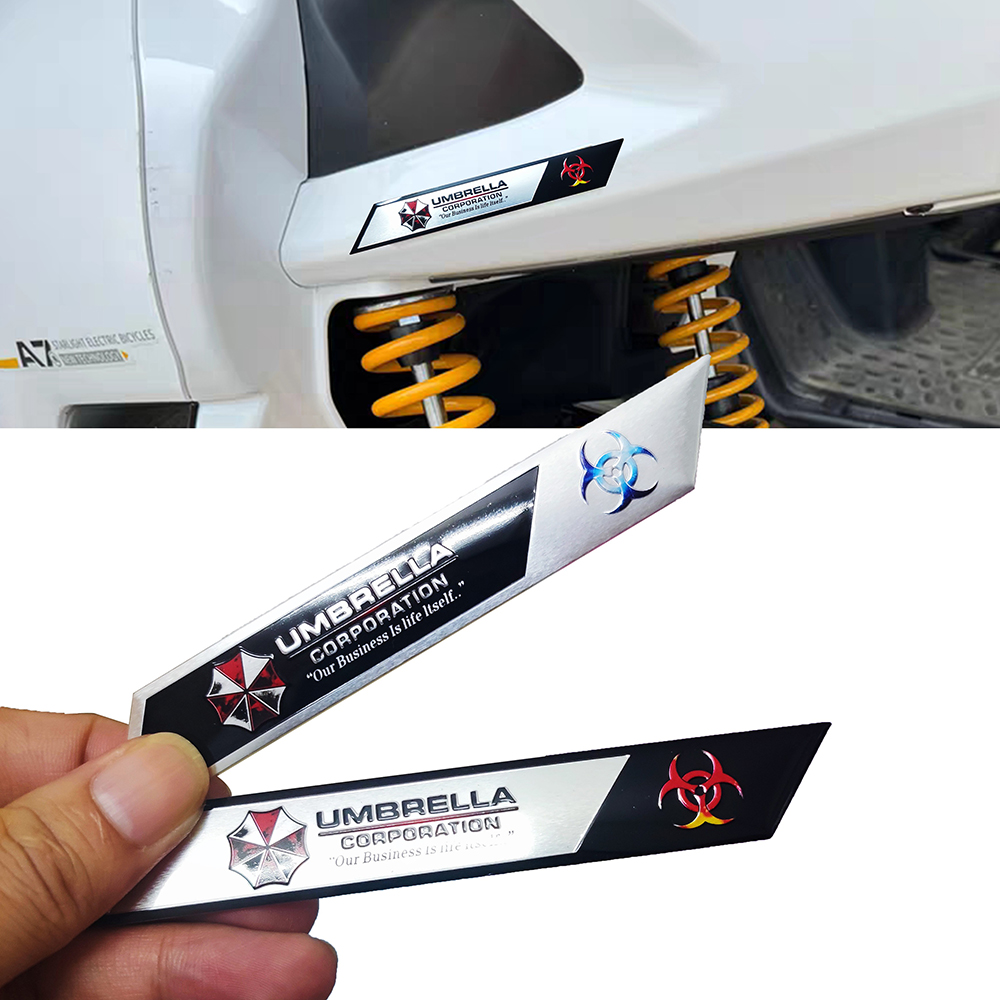 Şemsiye 3D Metal Araba Çıkartm - Motorcycle Gear Outlet incelemesi ve fiyatı