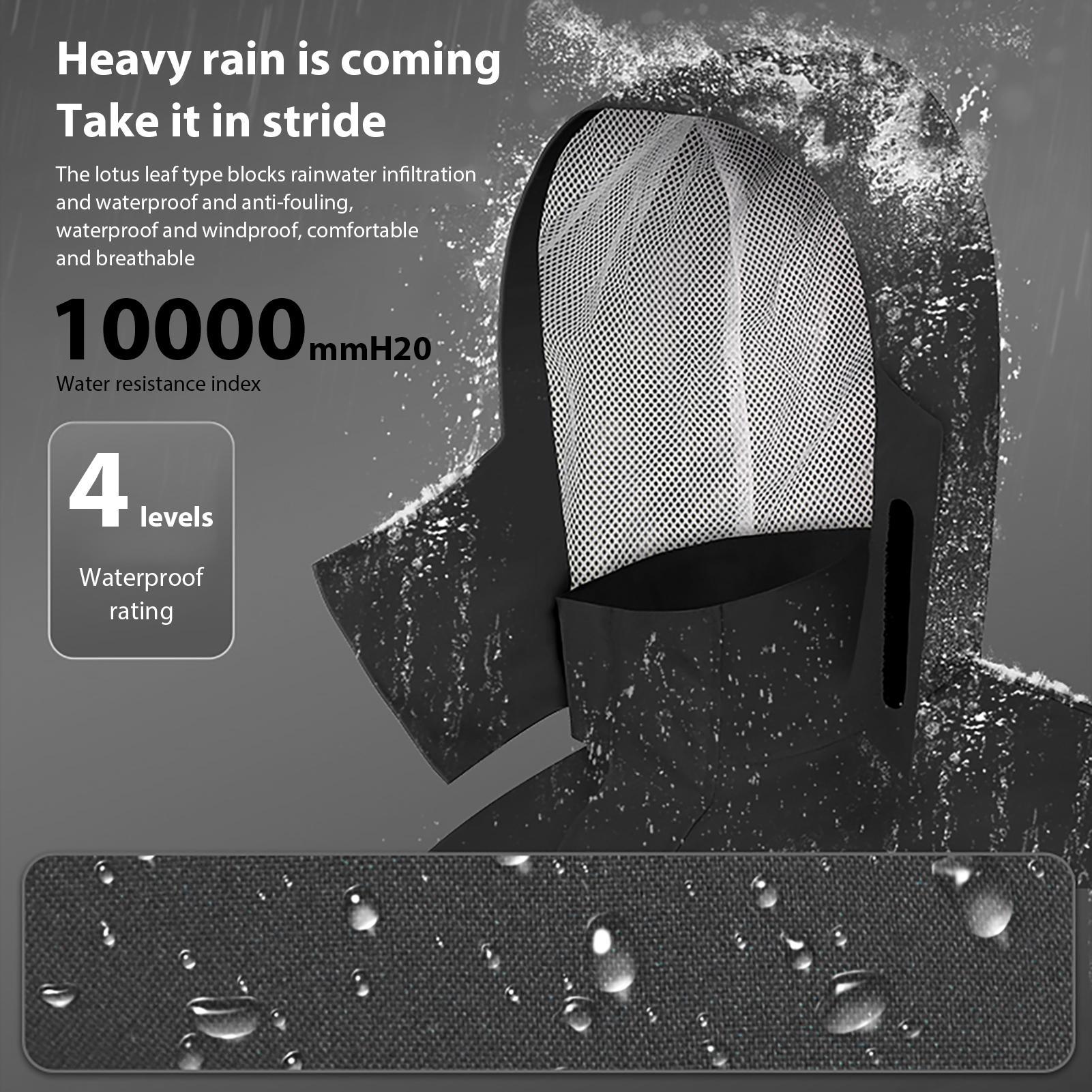 Erkekler için su geçirmez yağm - Motorcycle Gear Rain incelemesi ve fiyatı
