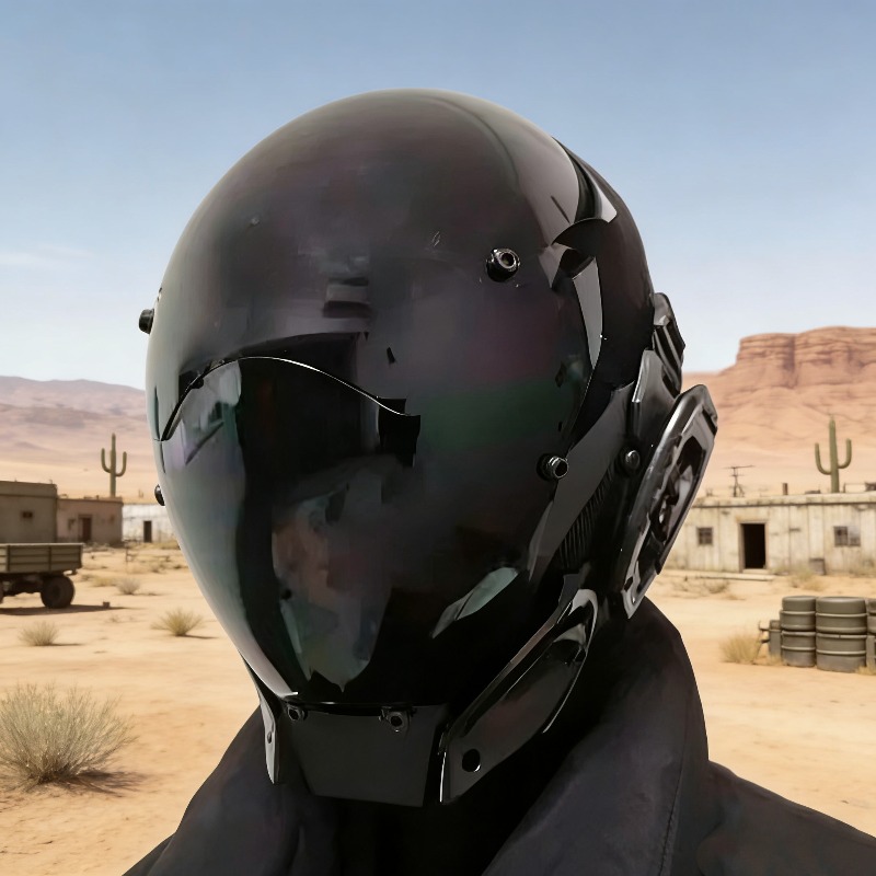 Mecha tarzı siberpunk kask mas - Helmet Full Face incelemesi ve fiyatı