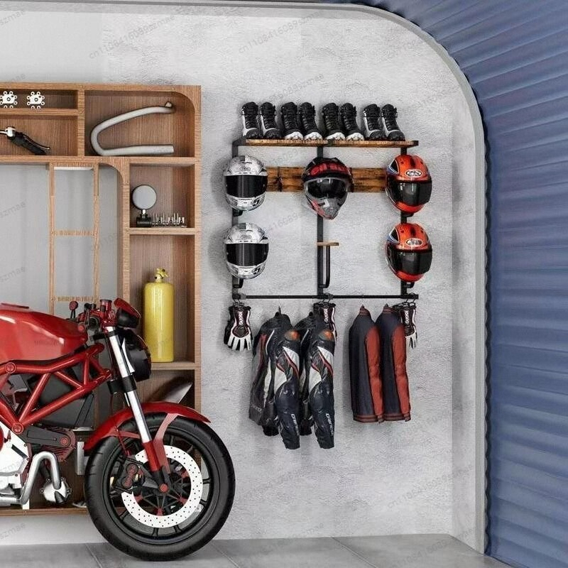 Duvara monte kask askısı, sürü - Motorcycle Gear Rack incelemesi ve fiyatı