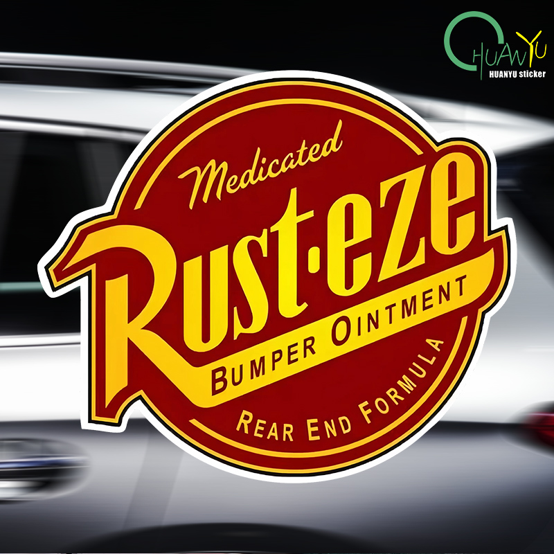 Yaratıcı RUSTEZE Araba Sticker - Motorcycle Gear Outlet incelemesi ve fiyatı