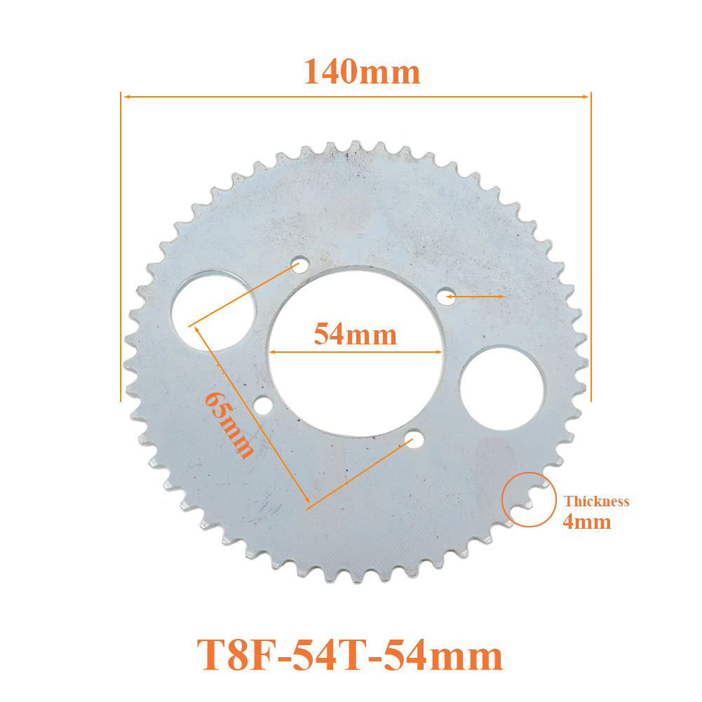 T8F 54T Zincir Plakası 54mm 54 - Motorcycle Gear Rack incelemesi ve fiyatı