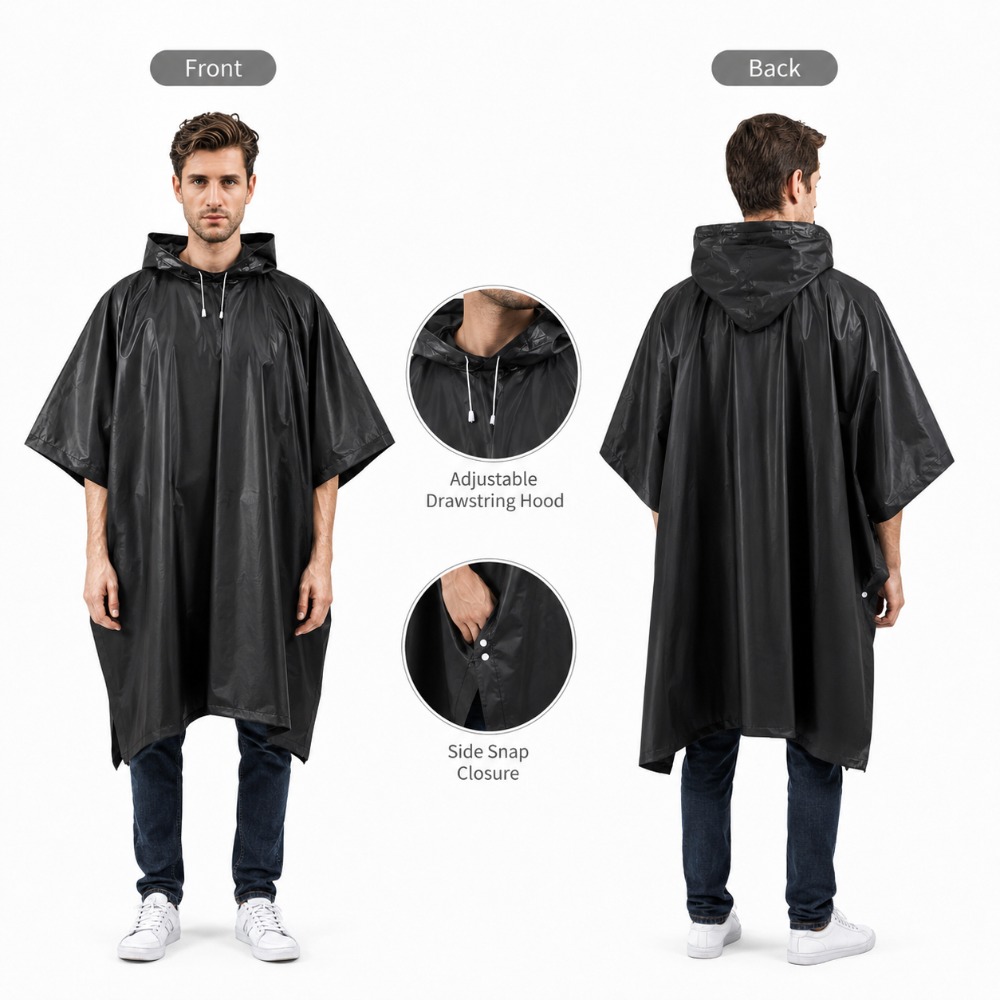 3'ü 1 Arada Su Geçirmez Yağmur - Motorcycle Gear Rain incelemesi ve fiyatı
