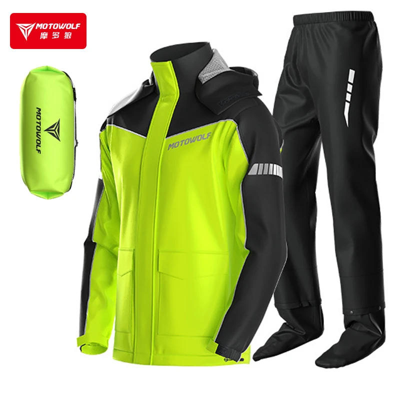 MOTOWOLF Motosiklet Yağmurluk  - Motorcycle Gear Rain incelemesi ve fiyatı
