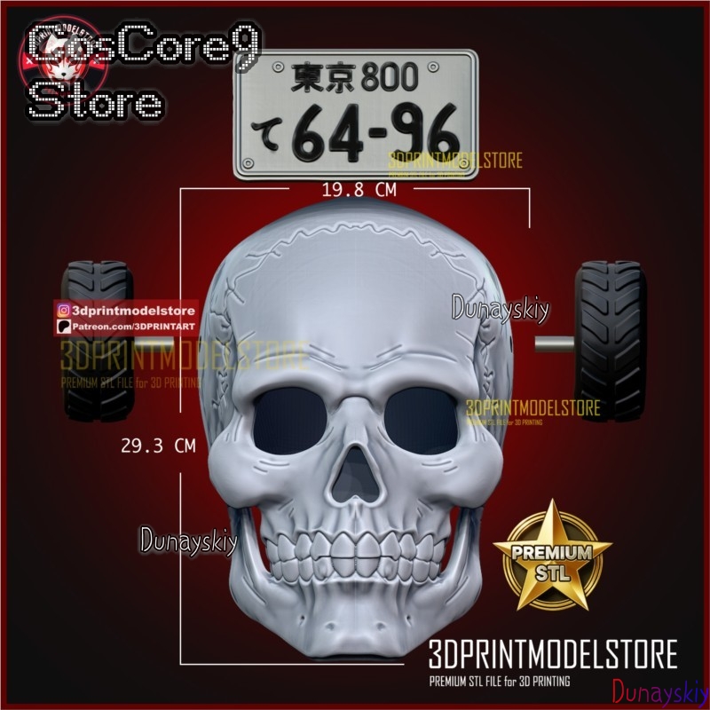 Dorohedoro Ebisu Kafatası Mask - Helmet Full Face incelemesi ve fiyatı