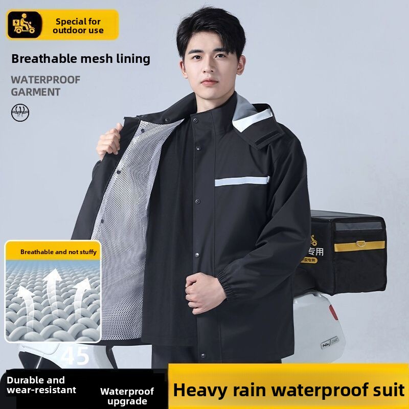 9XL Şişman Adam Yansıtıcı Su G - Motorcycle Gear Rain incelemesi ve fiyatı