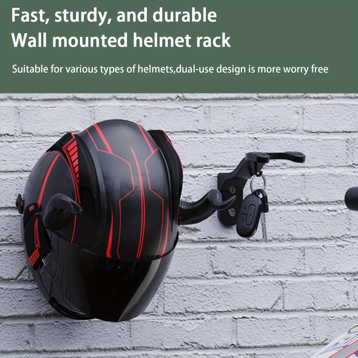 Evrensel duvara monte motosikl - Motorcycle Gear Hanger incelemesi ve fiyatı