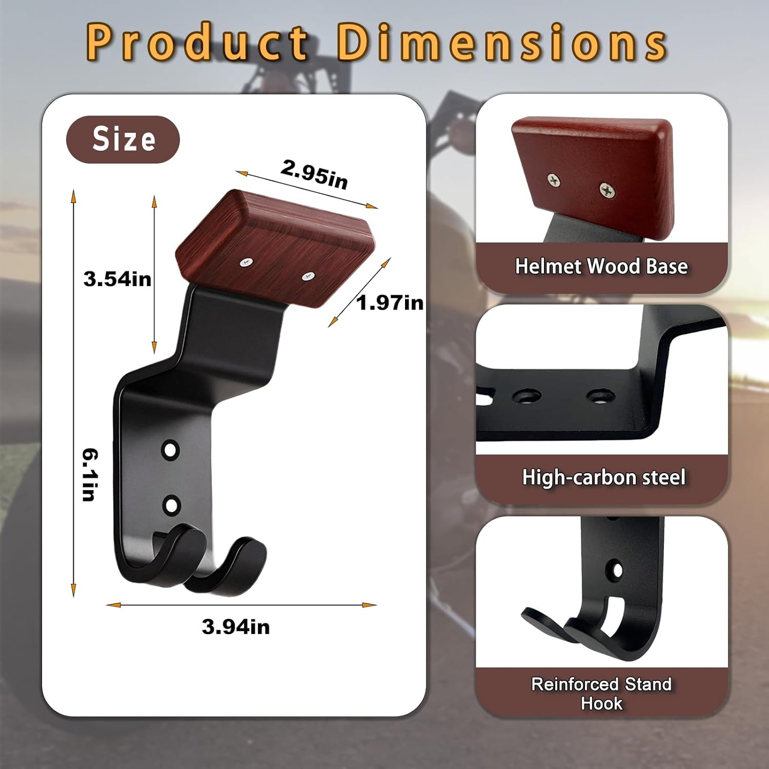 Motosiklet Kaskı Askısı Duvar  - Motorcycle Gear Hanger incelemesi ve fiyatı